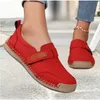 Sport-Freizeitschuhe für Damen, weich, bequem, flache Sohlen, Outdoor-Loafer, Mokassins, genäht, zum Hineinschlüpfen, Ballett, für Damen, Krankenschwesterschuhe