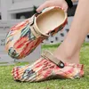 Plus Größe 46 47 Mode Herren Clogs Schuhe Outdoor Sandalen Gartenschuhe Plateau Clogs Männer Rutsche Bequeme Herren Sport Sandalen