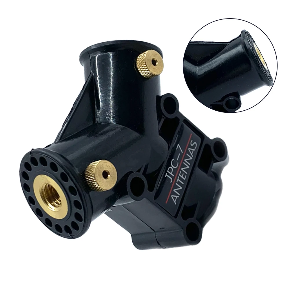 1PC Positive V-förmige Antennenbasis Mit Praktischem M10-Gewinde Optimiert Für JPC-7 M10 5,58m Stangenantenne M10 Aluminiumbasis Image