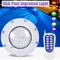 9/18/24/36/45W piscine RGB LED lumières de piscine IP68 étanche AC12V 2500lm 45W RGB LED lumière de piscine avec télécommande