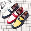 Loafer für Herren, lässig, leicht, bequem, atmungsaktiv, modisch, kleine Lederschuhe, Gentleman-Social-Schuhe, Größe 38–48, Herrenschuhe