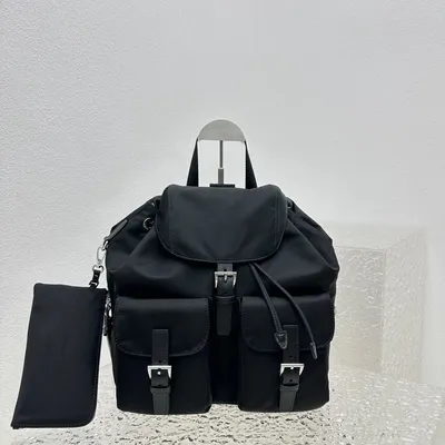 High Quality Backpack Made durable nylon features multiple compartments a detachable pouch design suitable for daily use travel