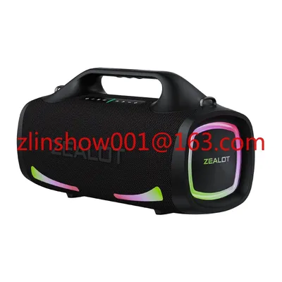 100 W kabelloser Lautsprecher, tragbarer Subwoofer-Lautsprecher, Hifi-Klangqualität, Dual-Pairing, schnelles Aufladen, 24000 mAh. Image