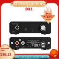 TOPPING DX1 Hi Res Audio DAC Amplificatore per cuffie AK4493S DAC Chip 6.35mm 3.5mm Amplificatore per cuffie USB DSD256 PCM384 XMOS XU208