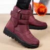 Schnee Stiefel Frau Plus Größe Frauen Schuhe Plattform Frau Schuhe Plattform Wasserdicht Mid Hohe Stiefel Neue Botas Mujer Stiefel Frauen