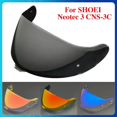 Motorcycle Helmet Lens For SHOEI Neotec 3 CNS-3C Helmet Visor Windshield Shield Glasses Visor Helmet Accessories
