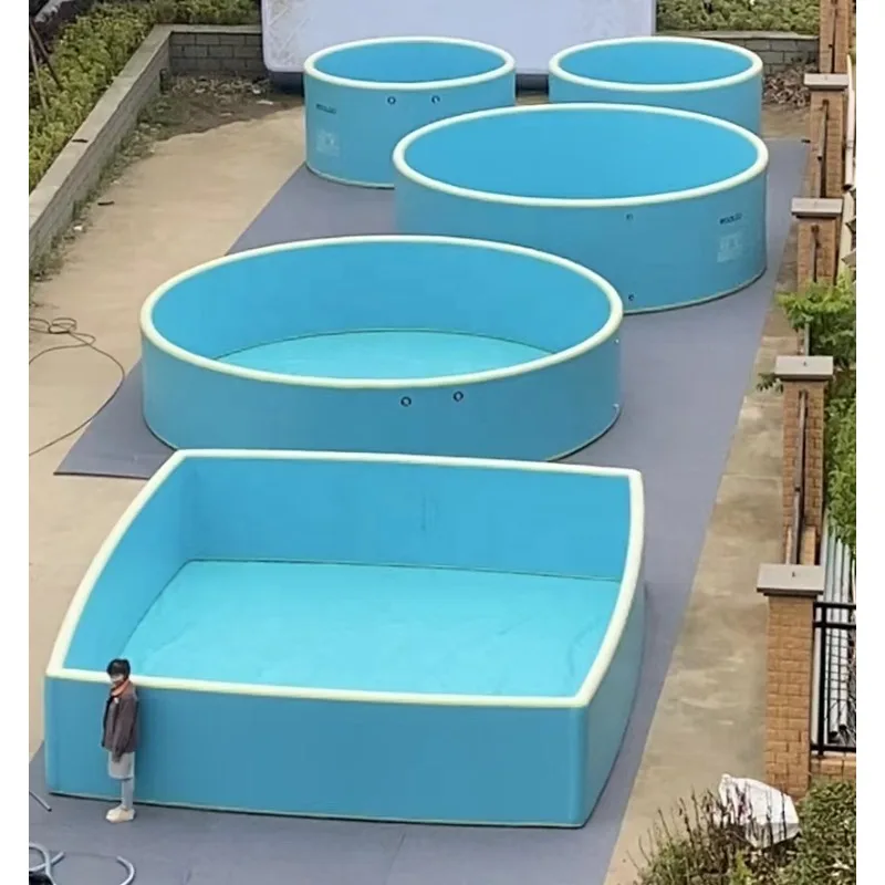 Lufttechnologie-Schwimmbad, aufblasbares Außenschwimmbecken für Erwachsene und aufblasbare Whirlpool-Yakuzi-Whirlpool-Whirlpool Image