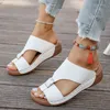 Mode Frauen Schuhe 2025, Sommer Neue frauen Hausschuhe Casual Keil Plattform Hausschuhe Komfort Slip-on Outdoor Schuhe Größe 36-43