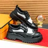 Luxus schwarze Brogues Herrenschuhe britischen Stil Business formelle Schuhe Männer Plattform Büro Lederschuhe Designer Oxford Schuhe