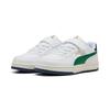 Sneaker PUMA "CAVEN 2.0 RETRO AC+ PS", Gr. 33, puma weiß, archive grün, warm weiß, Synthetik, sportlich, Schuhe