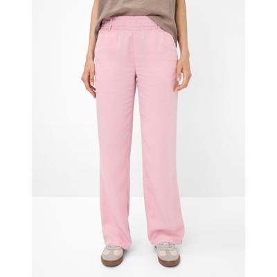 5-Pocket-Hose BRAX "Style MAINE", Damen, Gr. 40K (20), Kurzgrößen, rosa, 100% Lyocell, Hosen Image