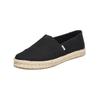 Espadrille TOMS "TOMS Halbschuhe Textil", Damen, Gr. 37, schwarz, Textil, casual, Schuhe
