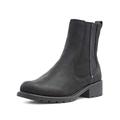 Clarks Women's Orinoco Club Short Shaft Boots, Black Black Leather, 6.5 UK