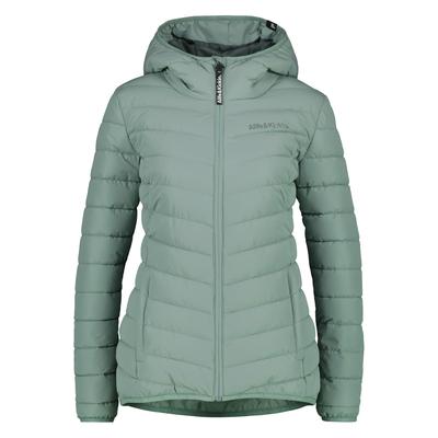 Winterjacke ALIFE & KICKIN "Damen RabeaAK A", Damen, Gr. XXL, blau (alpine frost), 100% Polyester, Jacken, Moderne Steppjacke mit gefütterter Kapuze in schmaler Passform Image