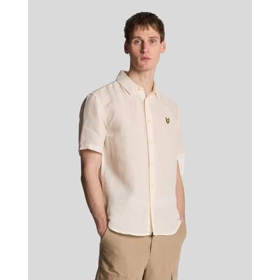 Lyle & Scott Hanf-Kurzarmhemd - Beige Image