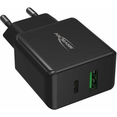 ANSMANN USB Ladegerät 20 W mit Power Delivery & Quick Charge 3.0 schwarz Image