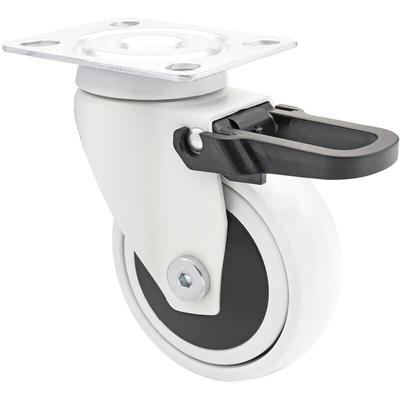 Wagner Lenkroller mit Feststeller RO2376 mit Kunststoff-Rad ø 50mm und Gleitlager - Möbelrolle Image