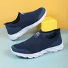 Große Größe 38-47 Sommer männer Laufschuhe Atmungsaktive Mesh Slip-on Schuhe Für Männer Mode Blau leichte Casual Turnschuhe Männlich
