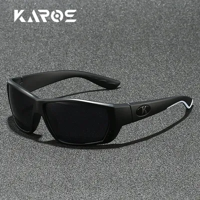 Karos Men Fishing Glasses Polarized UV400 Sunglasses Driving Glasses Outdoor Sports Eyewear Cycling Sunglasses Hiking Eyewear