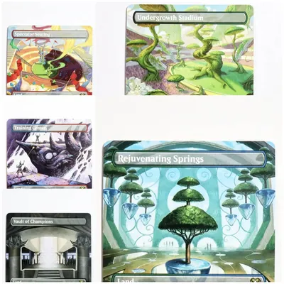 CMM (Enemy Battlebond Lands) Unterwuchs-Magical Proxy Cards Game Quality Proxy Gathering Board Playing Game Trading Cards Image