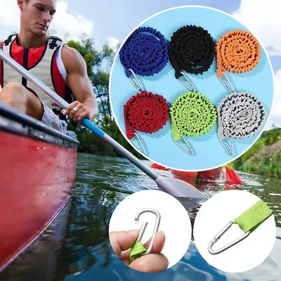 Paddles, Anti Loss Ropes, Retractable Winding Hanging Ropes, Kayak Accessories, Kayak Towing Ropes, Boat Slurry Hanging Ropes