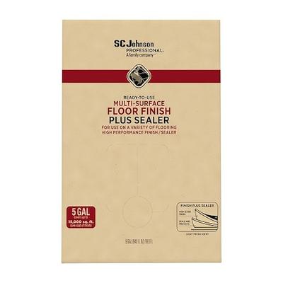 SC JOHNSON PROFESSIONAL 362834 Floor Finish,Liquid,5 gal,Bag,High Gloss