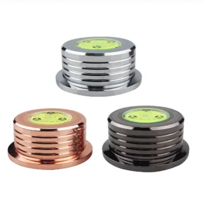 Premium IP Disc Town LP Vinyl Record: Rose Gold & Black or Silver Variant Audiophile Phonograph Disc