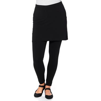 Leggings, Damen, Gr. 48, Normalgrößen, schwarz, 95% Baumwolle, 5% Elasthan, unifarben, Hosen Image