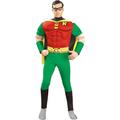 Rubie's Official DC Comic Robin Deluxe Kostüm für Erwachsene, Batman Film-Figur, Herrengröße S