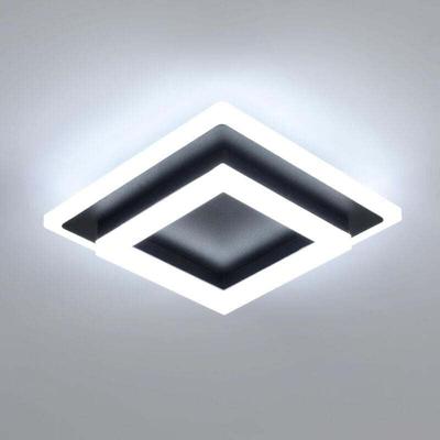 Comely - LED-Deckenleuchte, 24 w, 2700 lm, quadratische Deckenlampe, moderne schwarze Image