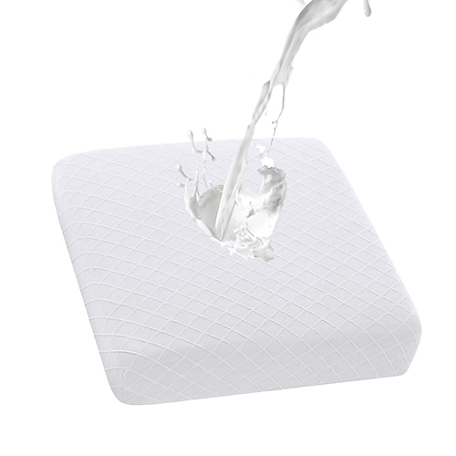 100 % wasserdichte Sofakissenbezüge 20 x 20 Zoll, passende Stretch-Sofa-Sitzkissenbezüge, Sofabezüge, Möbelschutz Image