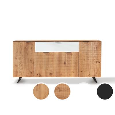Massivholz »Lugano« Sideboard VI mit Holzfüßen – erhältlich in 12 Ausführungen Image