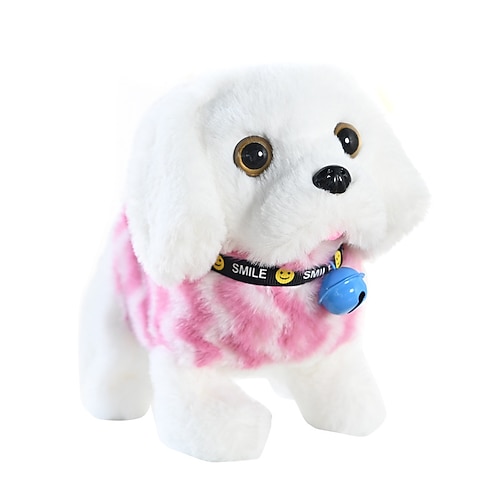 Roboterhund Elektronisches Plüschwelpen-Spielzeug Interaktive Spielzeuge Gehen Plüschtier Geschenk für Mädchen und Jungen im Alter von 3-6 Jahren Weihnachtsgeschenk Image