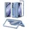 Handy Hülle Handyhüllen Für Samsung Galaxy Z Fold 7 Z Fold 6 Z Fold 5 Z Fold 4 Rückseite Mit Ständer mit Displayschutz Vollschutz Rüstung PC