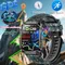 Outdoor GPS Sport Militär Smart Uhr Männer 3ATM 100+ Sport Fitness Tracker 2,01 