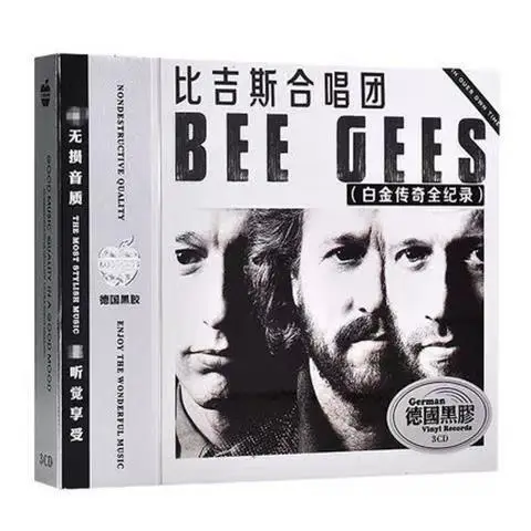 Pop Bee Gees Barry Gibb CD musicale Album i più grandi successi Come Deep Is Your Love 3 pezzi Registrazione musicale Cosplay Walkman Car Soundtracks Box
