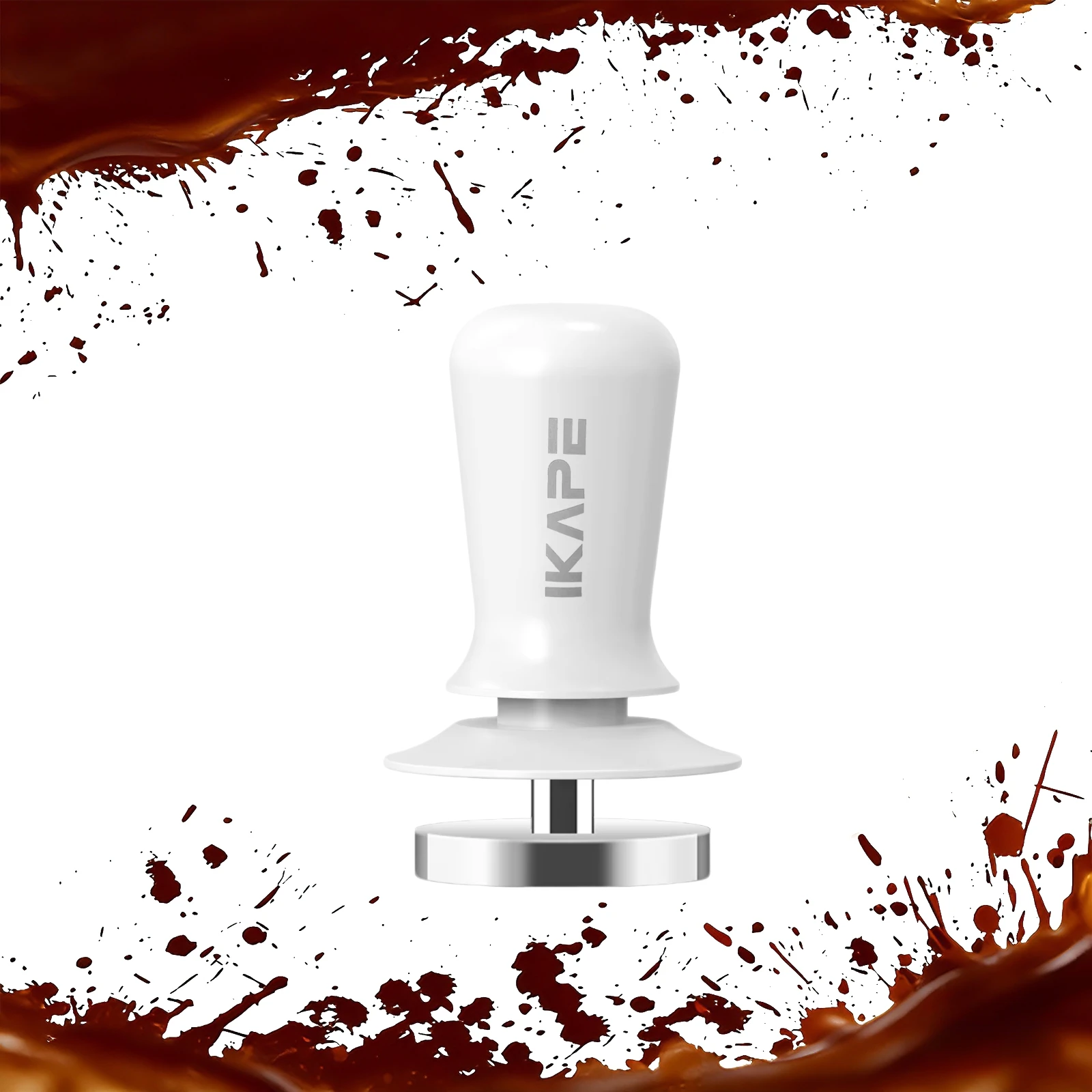 IKAPE Espresso Normcore Tamper kalibrierte Kaffeepresswerkzeuge aus Edelstahl mit konstantem Druck und kalibrierter Feder Image