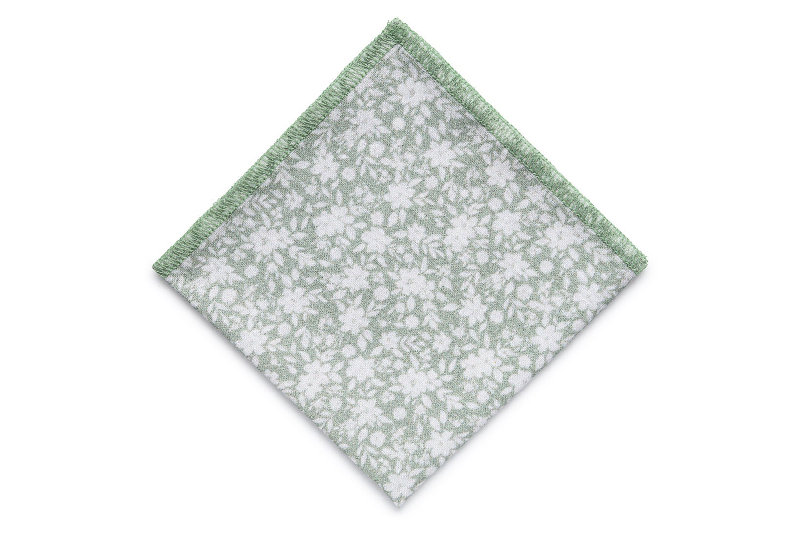 Fazzoletto da taschino floreale verde salvia polveroso per uomo, fazzoletto da taschino verde salvia polveroso per uomo, fazzoletto da sposa verde sal