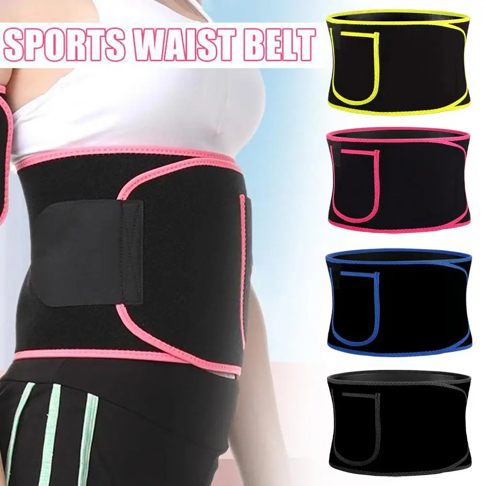 Abnehmen Taille Trainer Gürtel Für Frauen Schweiß Enhancer Workout Gürtel Für Laufen Gym Taille Trimmer Für Bauch Kontrolle & Körper Gestaltung Image