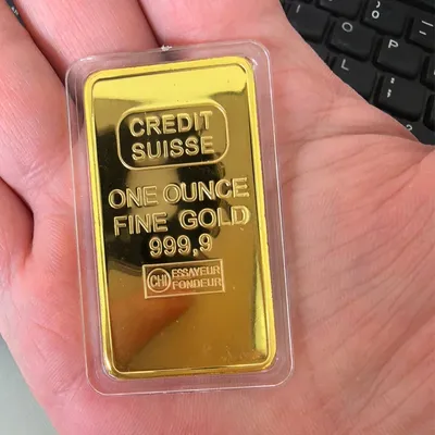 Home Office Desk Ornament Gold Plated Copper Mini Gold Bar Replica Decorative Collectible Souvenir Small Scale Model for Display