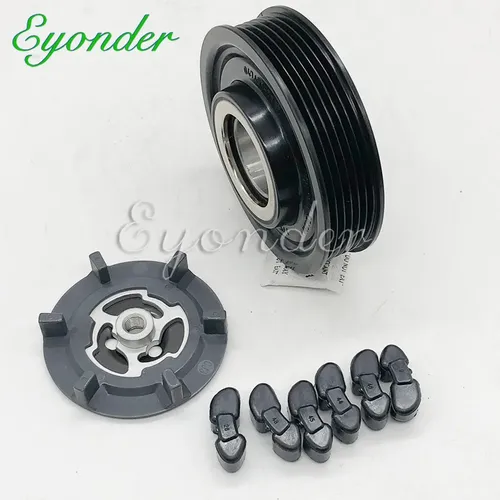 Poulie d'embrayage de compresseur AC A/C, pour AUDI A3 A4 gods B7 horizon C6 VW GOLF 5 6 PASSAT gods 4F0260810H verrerie 0820812B 0820808A 447150-2871