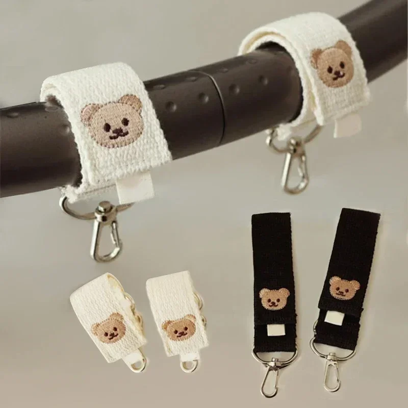 Baby Kinderwagen 2 Stücke Haken zum Aufhängen Mama Taschen Kinderwagen Clips Kinderwagen Tasche Haken Windel Taschen Roller Kinderwagen Zubehör Image