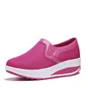Große Größe 35-42 Einfarbig Schaukel Schuhe frauen Schuhe Erhöhung Schuhe Sport Casual Schuhe Atmungsaktiv frauen wanderschuhe