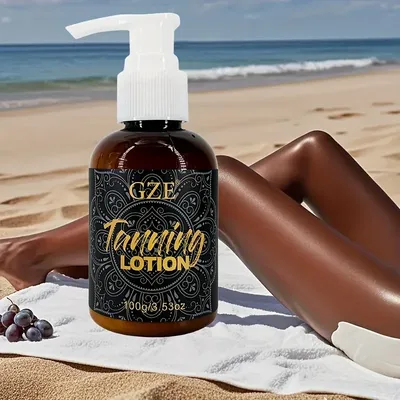 GZE Sunless Tanning Lotion Deep Moisturizing Enriched With Vitamin E
