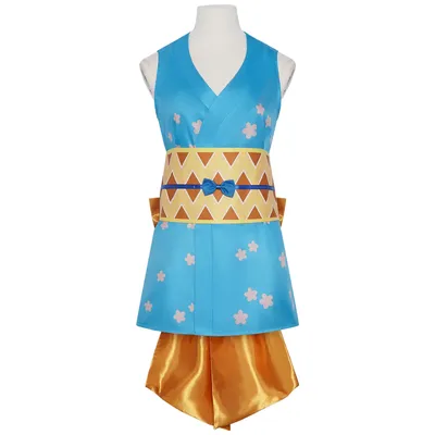 Sakura Muster Kimono Festival Sakura Yukata Nami Anzug COS Kleidung Kostenlose Schleife Kopfschmuck Anime Rollenspiel Image