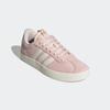 Sneaker ADIDAS SPORTSWEAR "VL COURT 3.0", Gr. 41, wonder quartz, core weiß, cyber metallic, Leder, Synthetik, sportlich, Schuhe, inspiriert vom Design des adidas samba
