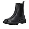 Chelseaboots REMONTE, Damen, Gr. 45, schwarz, Leder, Elastischer Einsatz, unifarben, modisch, Schuhe, Klassik-Stiefelette, Boots, Profilsohle, mit Anziehlasche