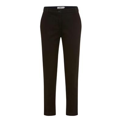 3/4-Hose BRAX "Style MARON S", Damen, Gr. 36K (18), Kurzgrößen, schwarz, 40% Lyocell, 28% Modal, 17% Baumwolle, 12% Elastomultiester, 3% Elasthan, Hosen Image