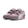 Sneaker PUMA "CABANA RACER SL 20 V PS", Kinder, Gr. 33, mauve mist, puma weiß, plum jam, Synthetik, unifarben, sportlich, Schuhe, mit Klettverschluss