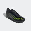 Fußballschuh ADIDAS PERFORMANCE "F50 CLUB KUNSTRASEN NEUERER GENERATION, HART- UND ASCHENPLÄTZE E", Gr. 41, schwarz (core schwarz, iron metallic, lucid lemon), Synthetik, sportlich, Schuhe, geeignet für Rasen- und Kunstrasenplätze